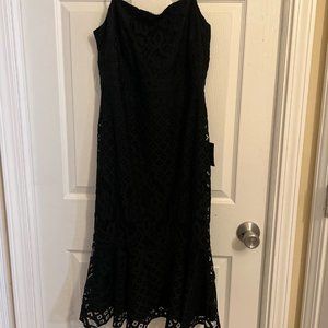 Lulu's Black Lacy Dress. Brand New with Tags!